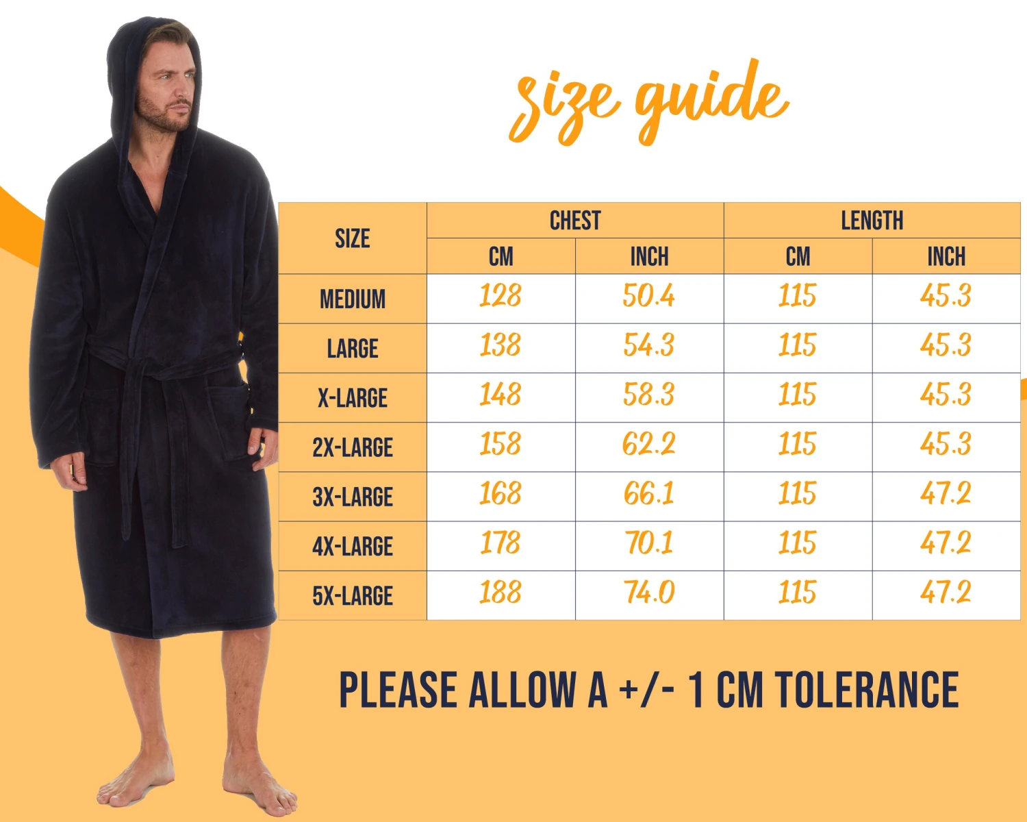 Energy Saving Personalised Mens Navy Dressing Gown Bathrobe Plus Size Embroidered Gift Christmas Husband Fiance Boyfriend Valentine's Day UK 10 Energy Saving Personalised Mens Navy Dressing Gown Bathrobe Plus Size Embroidered Gift Christmas Husband Fiance Boyfriend Valentine's Day UK - Image 8