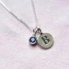 Small, Tiny, Initial, Monogram, Disc, Charm, Necklace, Stack, Solid, 925, Silver, Mum, Baby, Pet, Dog, Cat, Gift, Christmas, Jewellery, 1 Small, Tiny, Initial, Monogram, Disc, Charm, Necklace, Stack, Solid, 925, Silver, Mum, Baby, Pet, Dog, Cat, Gift, Christmas, Jewellery, -Jewellery Paradise il fullxfull.4272132019 97c6