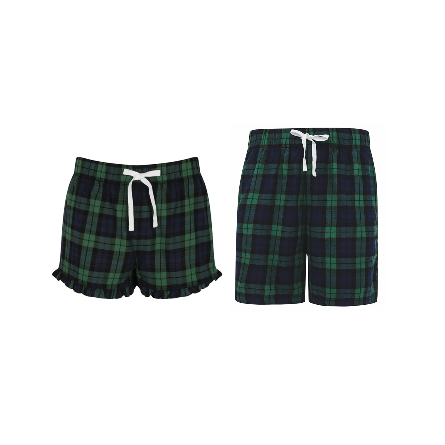 Matching Pyjamas, Matching Pyjama Shorts, Couple Pjs, Green Navy Tartan Pyjamas Shorts Mr Mrs Wife Husband Wedding Gift Honeymoon Christmas 3 Matching Pyjamas, Matching Pyjama Shorts, Couple Pjs, Green Navy Tartan Pyjamas Shorts Mr Mrs Wife Husband Wedding Gift Honeymoon Christmas