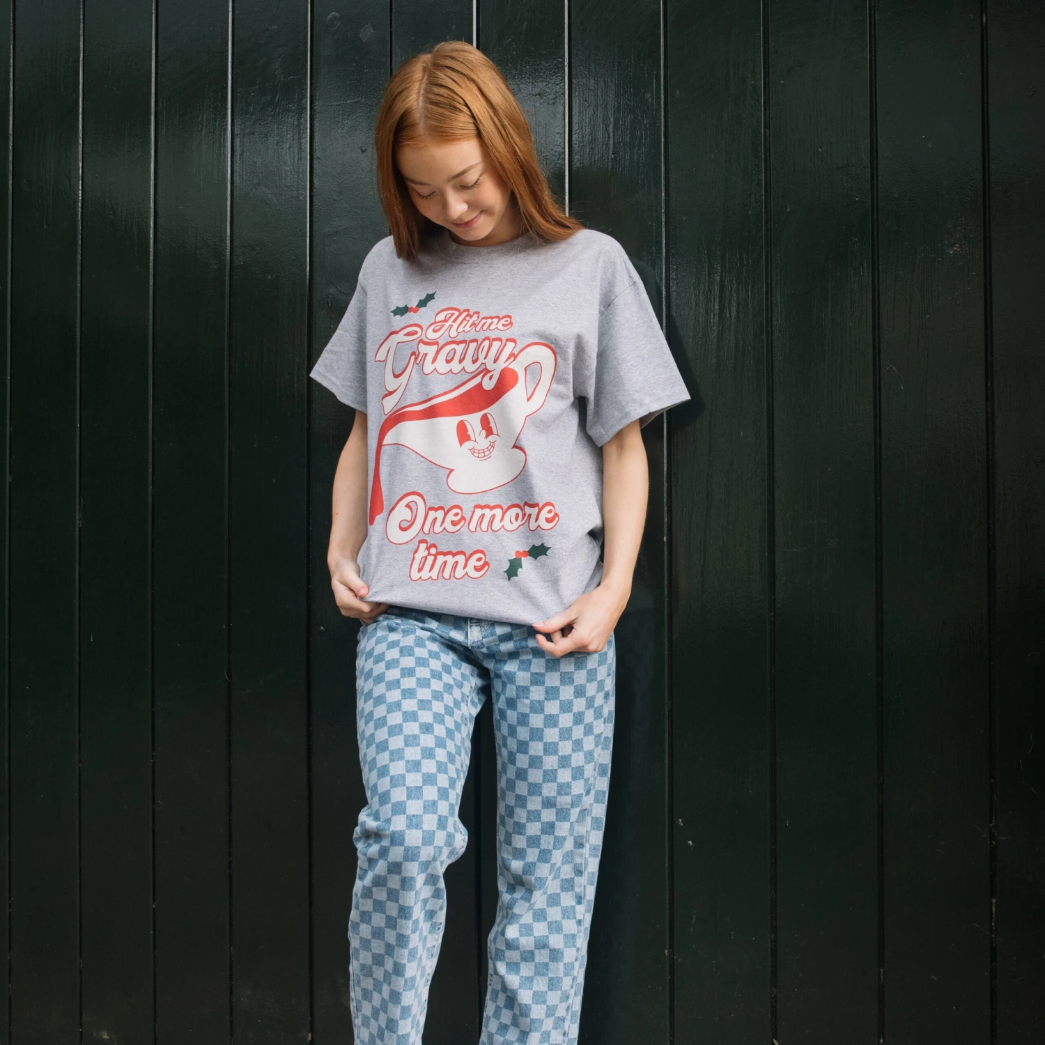 Gravy One More Time Women's Christmas T-Shirt 4 Gravy One More Time Women's Christmas T-Shirt - Image 2