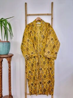 Pure Cotton Olive Mustard Ikat Print House Dressing Robe Spa Kimono Beach Coverup/Comfy Maternity New Mom Couple Set His Her Christmas Gift 18 Pure Cotton Olive Mustard Ikat Print House Dressing Robe Spa Kimono Beach Coverup/Comfy Maternity New Mom Couple Set His Her Christmas Gift -Jewellery Paradise il fullxfull.4277496531 fdue