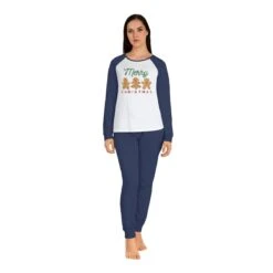 Merry Christmas Gingerbread Cookies Women's Pajama Set, Gingerbread Man And Woman, Christmas Tree, Matching Family Pajama Sets, Sleepwear 20 Merry Christmas Gingerbread Cookies Women's Pajama Set, Gingerbread Man And Woman, Christmas Tree, Matching Family Pajama Sets, Sleepwear -Jewellery Paradise il fullxfull.4286357428 insi