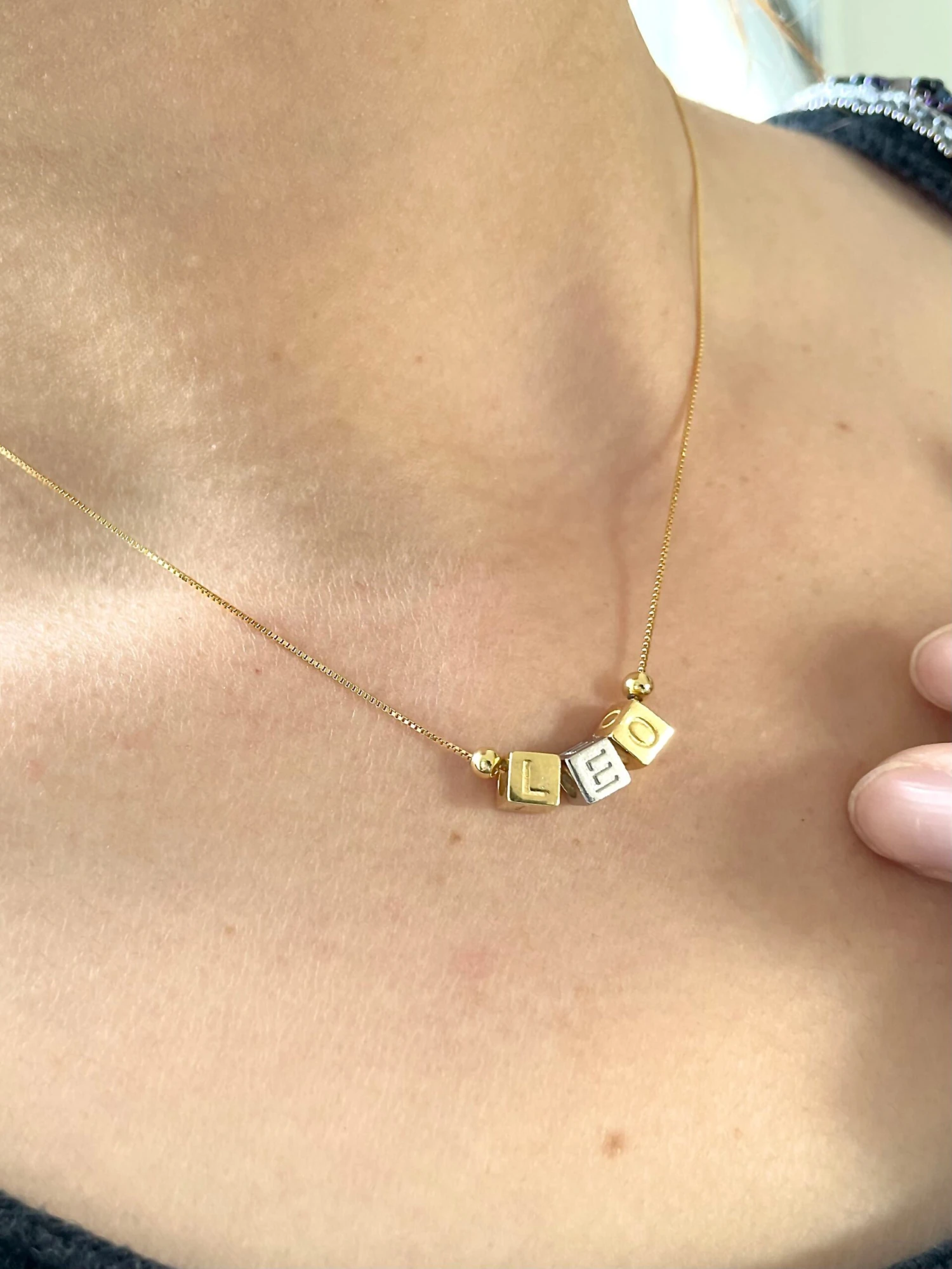 Personalised Name Necklace, Letter Necklace, 925 Silver Necklace,initial Necklace, Gold Name Necklace, Gift For Her, Christmas Jewelry 6 Personalised Name Necklace, Letter Necklace, 925 Silver Necklace,initial Necklace, Gold Name Necklace, Gift For Her, Christmas Jewelry - Image 4