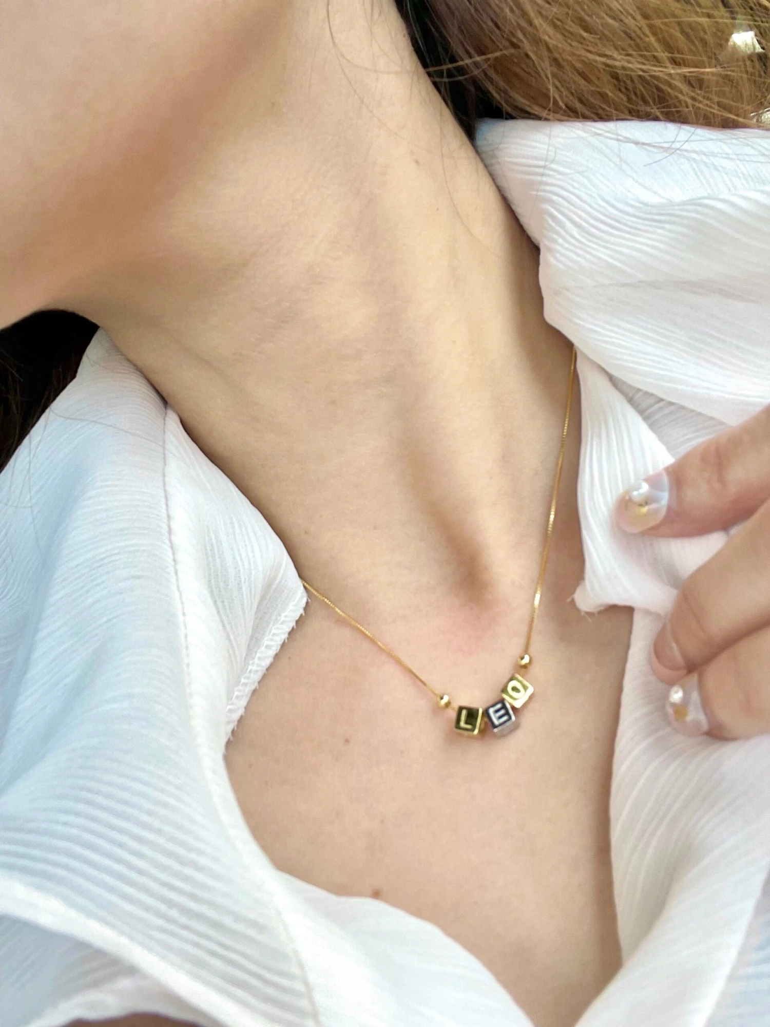 Personalised Name Necklace, Letter Necklace, 925 Silver Necklace,initial Necklace, Gold Name Necklace, Gift For Her, Christmas Jewelry 5 Personalised Name Necklace, Letter Necklace, 925 Silver Necklace,initial Necklace, Gold Name Necklace, Gift For Her, Christmas Jewelry - Image 3