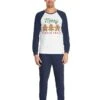 Merry Christmas Gingerbread Cookies Men's Pajama Set, Gingerbread Man And Woman, Christmas Tree, Matching Family Pajama Sets, Sleepwear Set -Jewellery Paradise il fullxfull.4298897634 g9gv