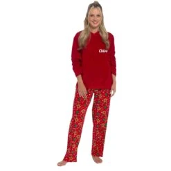 Personalised Family Matching Adult Kids Christmas Pyjamas Xmas Nightwear Boys Girls Mens Womens PJs Festive Rudolph Mistletoe Set UK -Jewellery Paradise il fullxfull.4302197122 v9uz