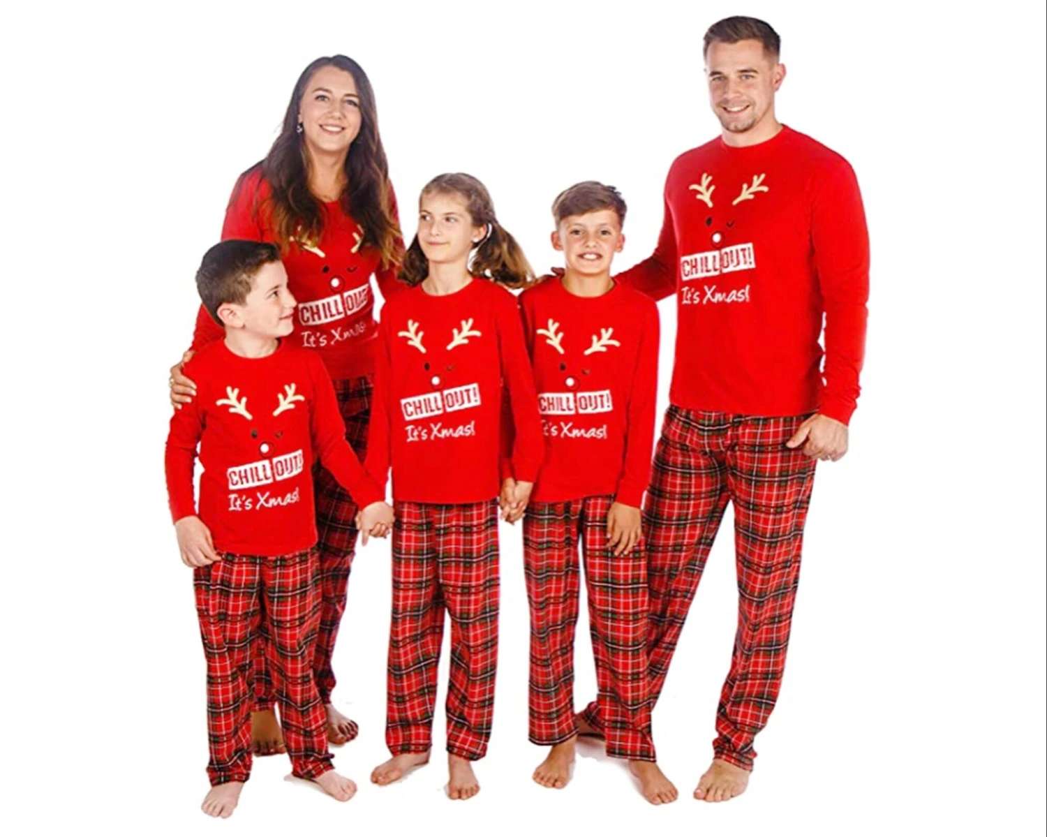 Family Matching Christmas Pyjamas Chill 3 Family Matching Christmas Pyjamas Chill