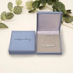 925 Sterling Silver Name Necklace - Express Shipping - Personalised Gold Bracelet - Monogram Jewellery - Customised Anklet - Christmas Gift 19 925 Sterling Silver Name Necklace - Express Shipping - Personalised Gold Bracelet - Monogram Jewellery - Customised Anklet - Christmas Gift -Jewellery Paradise il fullxfull.4305139596 qc5g