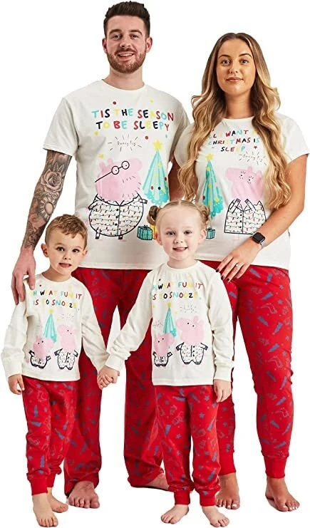 Family Matching Peppa Pig Christmas Pyjamas 8 Family Matching Peppa Pig Christmas Pyjamas - Image 6