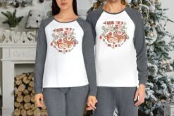 Oh Deer - First Christmas Married 2022- 1st Christmas Married Pajamas - First Christmas As Mr. And Mrs. 2022 - Newlywed Christmas Pjs