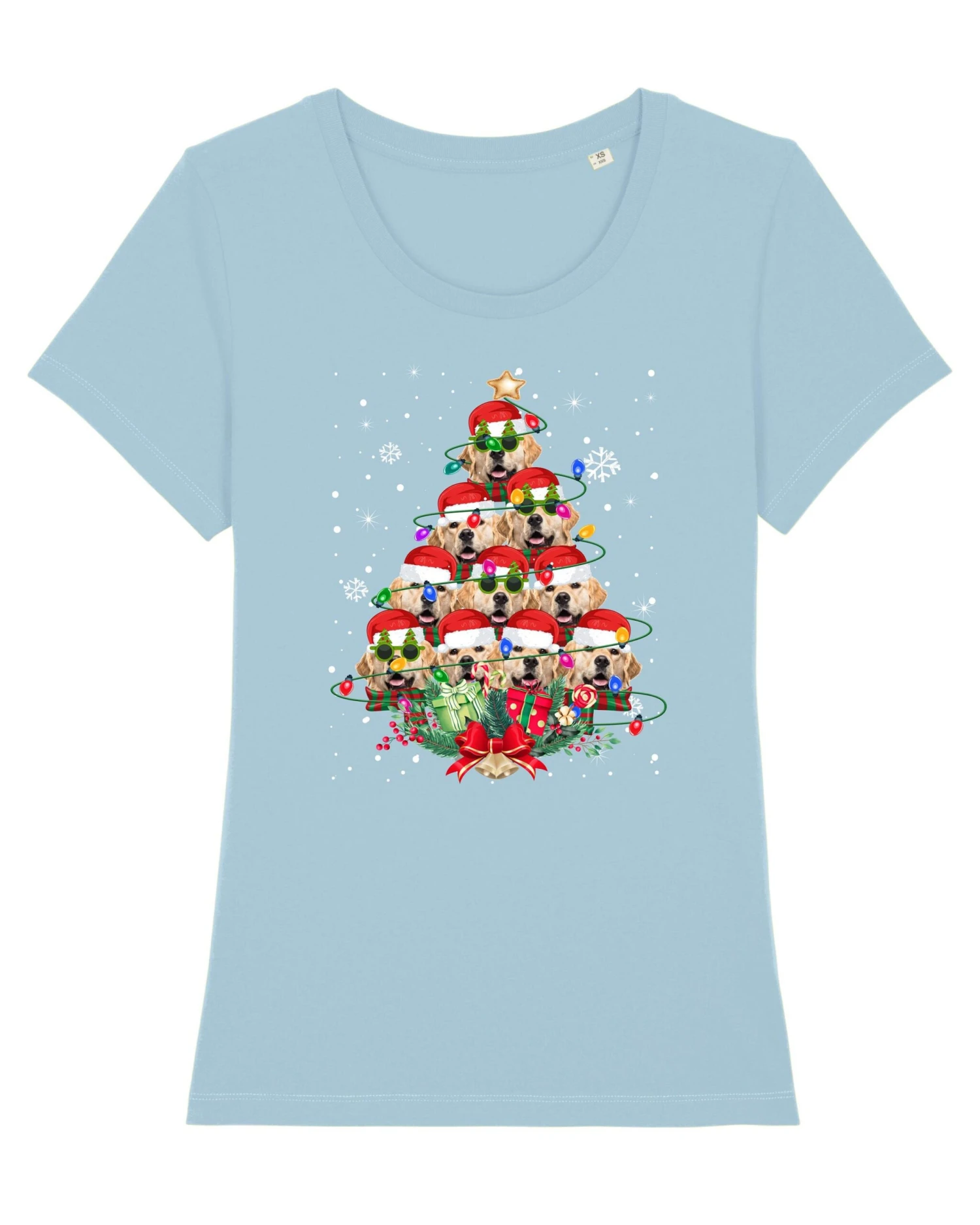 Golden Retriever Gifts Xmas Christmas Mens Womens Kids TShirt Tee T-Shirt Tree Santa Lover 8 Golden Retriever Gifts Xmas Christmas Mens Womens Kids TShirt Tee T-Shirt Tree Santa Lover - Image 6