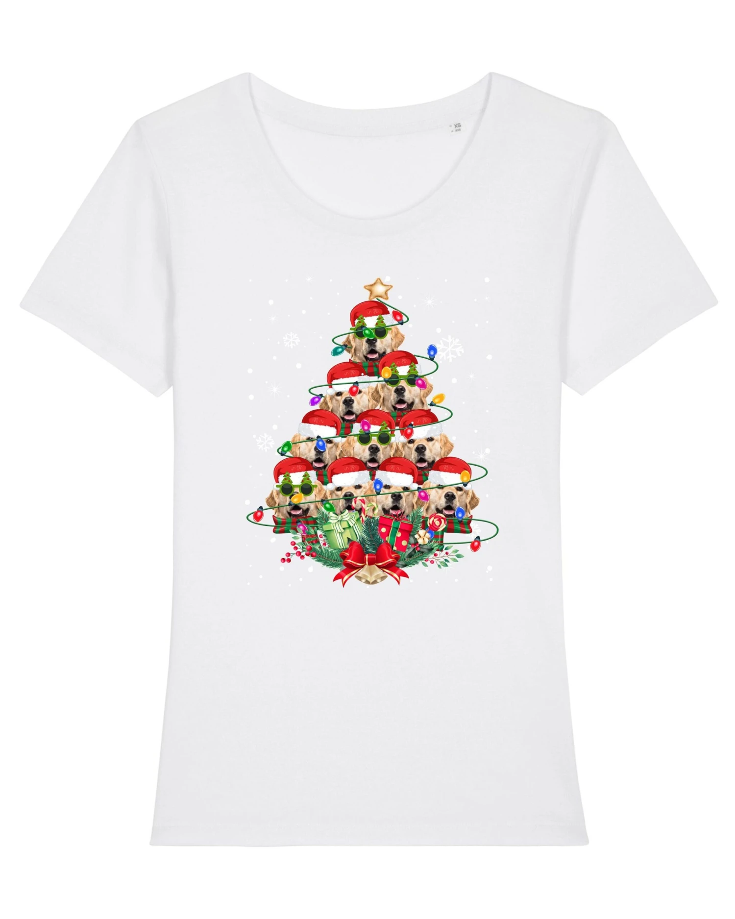 Golden Retriever Gifts Xmas Christmas Mens Womens Kids TShirt Tee T-Shirt Tree Santa Lover 9 Golden Retriever Gifts Xmas Christmas Mens Womens Kids TShirt Tee T-Shirt Tree Santa Lover - Image 7