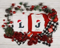 Christmas Pajamas Family Matching, Personalized T-shirt With Flannel Pants, Couples Pajamas, Holiday Pajamas 14 Christmas Pajamas Family Matching, Personalized T-shirt With Flannel Pants, Couples Pajamas, Holiday Pajamas -Jewellery Paradise il fullxfull.4310221523 6dy1