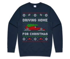 Formula Racing Driving Home For Christmas Jumper Sweater Sweatshirt Sainz Lando Max -Jewellery Paradise il fullxfull.4312331834 3fqw