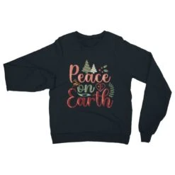 Peace On Earth Sweatshirt,Christmas Jumper, Family Christmas Shirt, Christian Christmas Shirt, Family Matching Christmas Sweater -Jewellery Paradise il fullxfull.4313195809 csbq