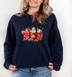 Merry Christmas Sweatshirt, Christmas Latte Coffee Sweatshirt, Christmas Santa Hoodie, Christmas Gift Hoodie, Christmas Unisex Jumper -Jewellery Paradise il fullxfull.4314101927 gog0
