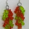Red Green Christmas Gummy Bear Dangle Waterfall Earrings Colour Hooks , 9 Cm Long ( 3.5 Inches ) 2 Red Green Christmas Gummy Bear Dangle Waterfall Earrings Colour Hooks , 9 Cm Long ( 3.5 Inches ) -Jewellery Paradise il fullxfull.4314225259 aova