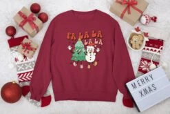 Fa La La La Christmas Sweater, Christmas Jumper Uk, Retro Christmas Jumper, Vintage Christmas Sweatshirt, Groovy Xmas Sweater 17 Fa La La La Christmas Sweater, Christmas Jumper Uk, Retro Christmas Jumper, Vintage Christmas Sweatshirt, Groovy Xmas Sweater -Jewellery Paradise il fullxfull.4318149913 4wck