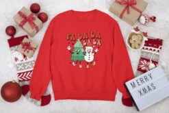 Fa La La La Christmas Sweater, Christmas Jumper Uk, Retro Christmas Jumper, Vintage Christmas Sweatshirt, Groovy Xmas Sweater 18 Fa La La La Christmas Sweater, Christmas Jumper Uk, Retro Christmas Jumper, Vintage Christmas Sweatshirt, Groovy Xmas Sweater -Jewellery Paradise il fullxfull.4318149915 5xpt