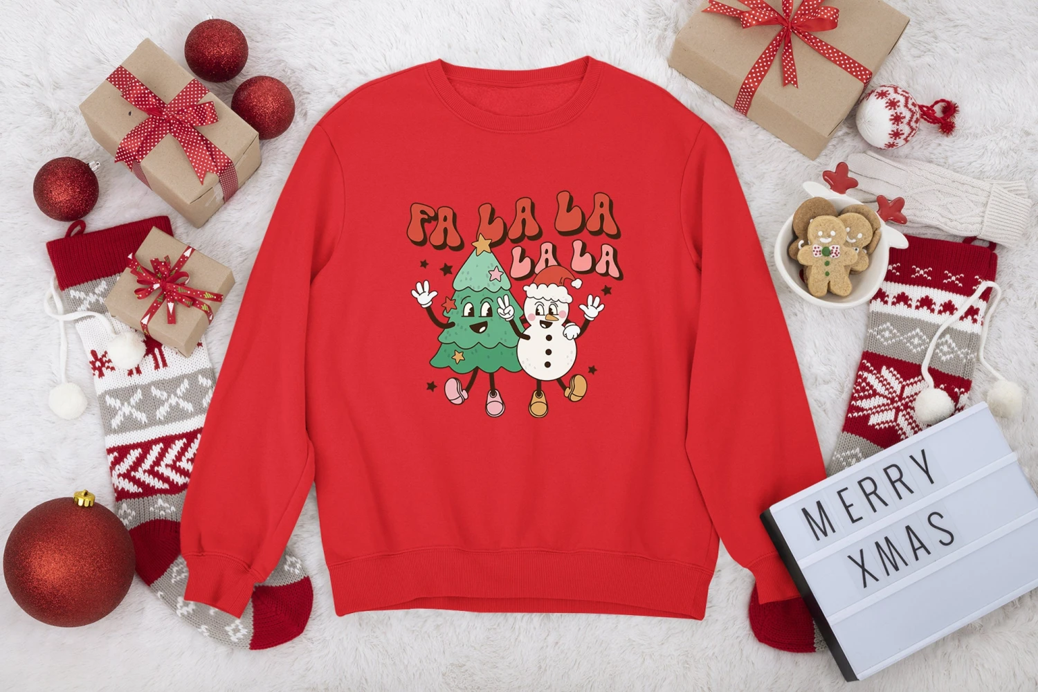 Fa La La La Christmas Sweater, Christmas Jumper Uk, Retro Christmas Jumper, Vintage Christmas Sweatshirt, Groovy Xmas Sweater 10 Fa La La La Christmas Sweater, Christmas Jumper Uk, Retro Christmas Jumper, Vintage Christmas Sweatshirt, Groovy Xmas Sweater - Image 8
