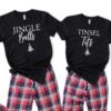 Couple Christmas Pyjamas, Gift For Couple, His And Hers Pyjama Set, Matching Pjs, Festive Nightwear, Funny Christmas Pjs, Pajamas For Couple -Jewellery Paradise il fullxfull.4322577470 4qvk