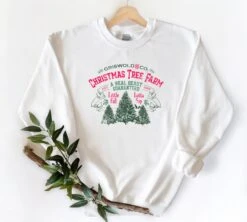 Griswold's Tree Farm Top Sweatshirt, Griswold Family Christmas Sweatshirt, Griswold Christmas Sweatshirt, 1989 Vintage Christmas Sweater