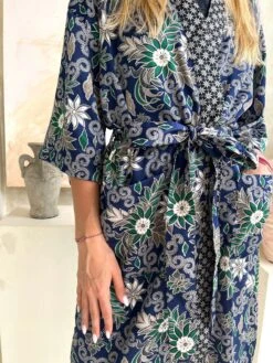 Blue Full Length Silk Kimono Robe, Paisley Floral Boho Vintage, Unisex , Kimono Jacket, Dressing Gown, Bridal Robe, Christmas, Silk Pyjamas 12 Blue Full Length Silk Kimono Robe, Paisley Floral Boho Vintage, Unisex , Kimono Jacket, Dressing Gown, Bridal Robe, Christmas, Silk Pyjamas -Jewellery Paradise il fullxfull.4328270787 1eoe