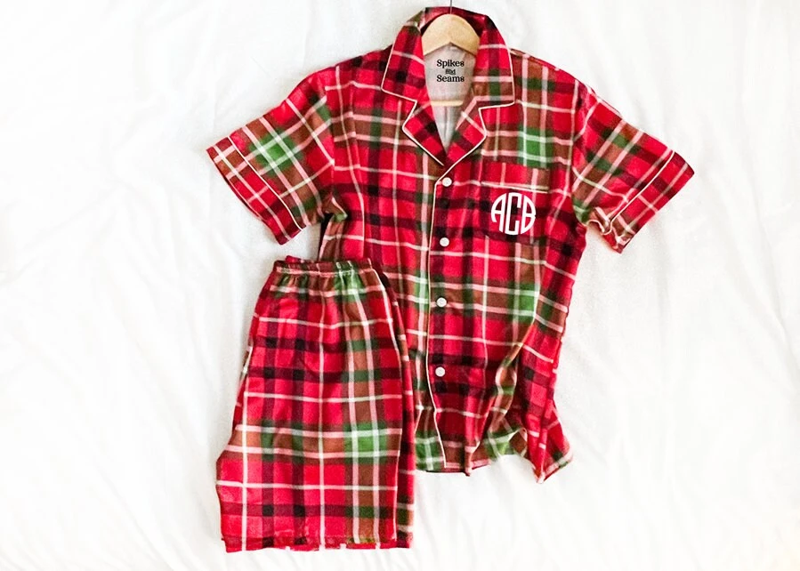Men's Christmas Pajamas, Plaid Pajamas, Family Pajamas, Matching Pajamas, Family Christmas Pajamas, Xmas, Custom Plaid Pajamas, Men's Pjs 8 Men's Christmas Pajamas, Plaid Pajamas, Family Pajamas, Matching Pajamas, Family Christmas Pajamas, Xmas, Custom Plaid Pajamas, Men's Pjs - Image 6