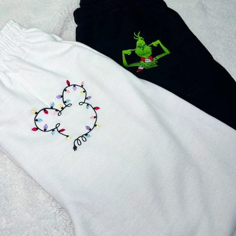 Christmas Joggers Disney Mickey Lights 3 Christmas Joggers Disney Mickey Lights