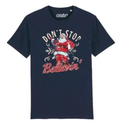 Don't Stop Believing Christmas Pyjama Top