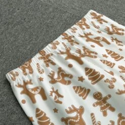 Gingerbread Matching Family Christmas Pajamas, Gingerbread Kisses Pajamas, Family Christmas Pajamas, Gingerbread Pajamas -Jewellery Paradise il fullxfull.4333006978 qb4z