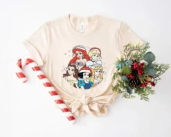 Disney Princess Retro Christmas Shirt, Disney Christmas Shirt, Cinderella Christmas Shirt, Disney Christmas Shirt, Princess Shirt -Jewellery Paradise il fullxfull.4334391910 hblb