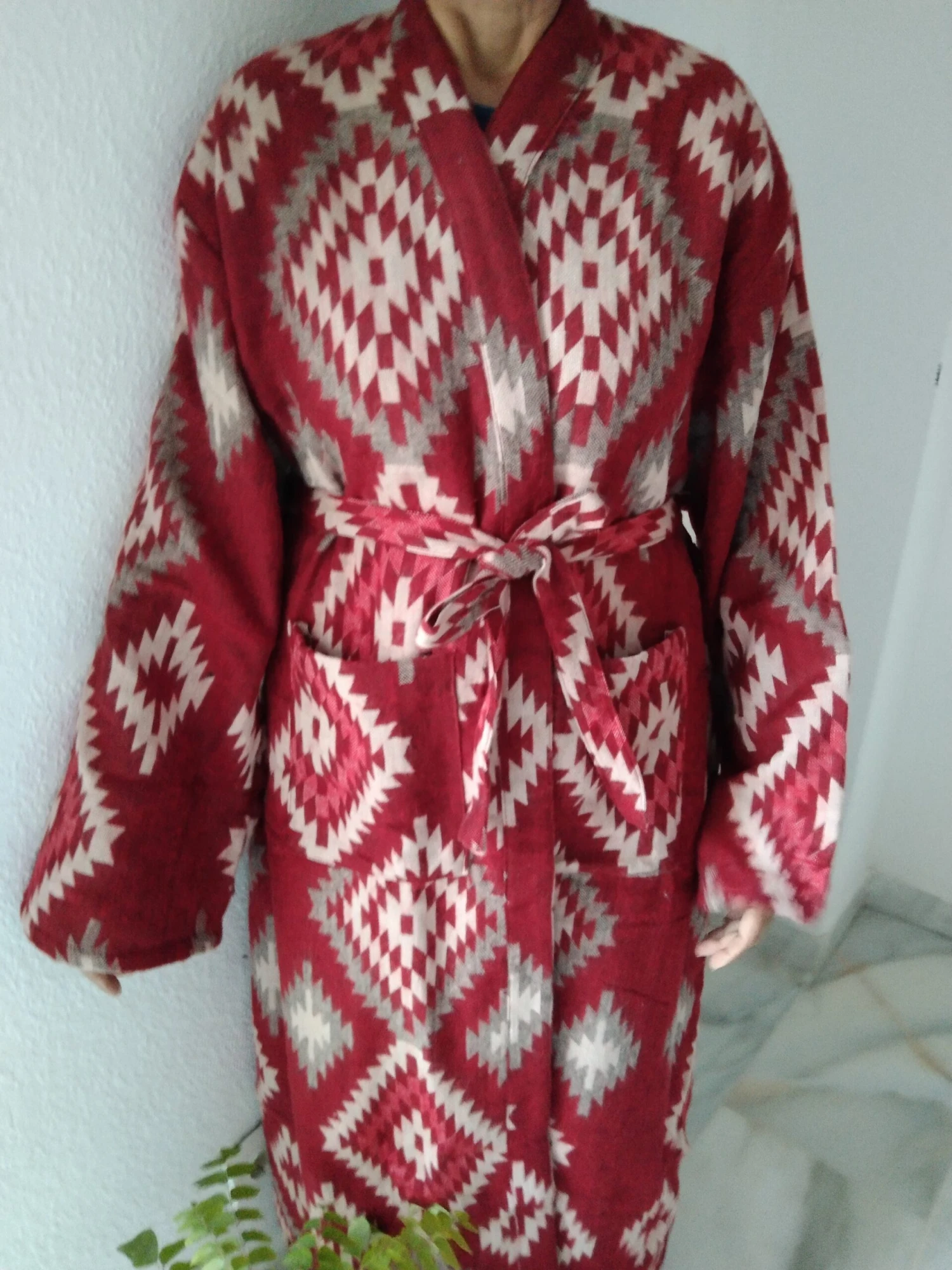 Unisex Robes ,Wool Blend Robe,winter Robe, Loungewear,gifts For Her, Christmas Gift,boho Robe,winter Robe, Resort Wear 6 Unisex Robes ,Wool Blend Robe,winter Robe, Loungewear,gifts For Her, Christmas Gift,boho Robe,winter Robe, Resort Wear - Image 4