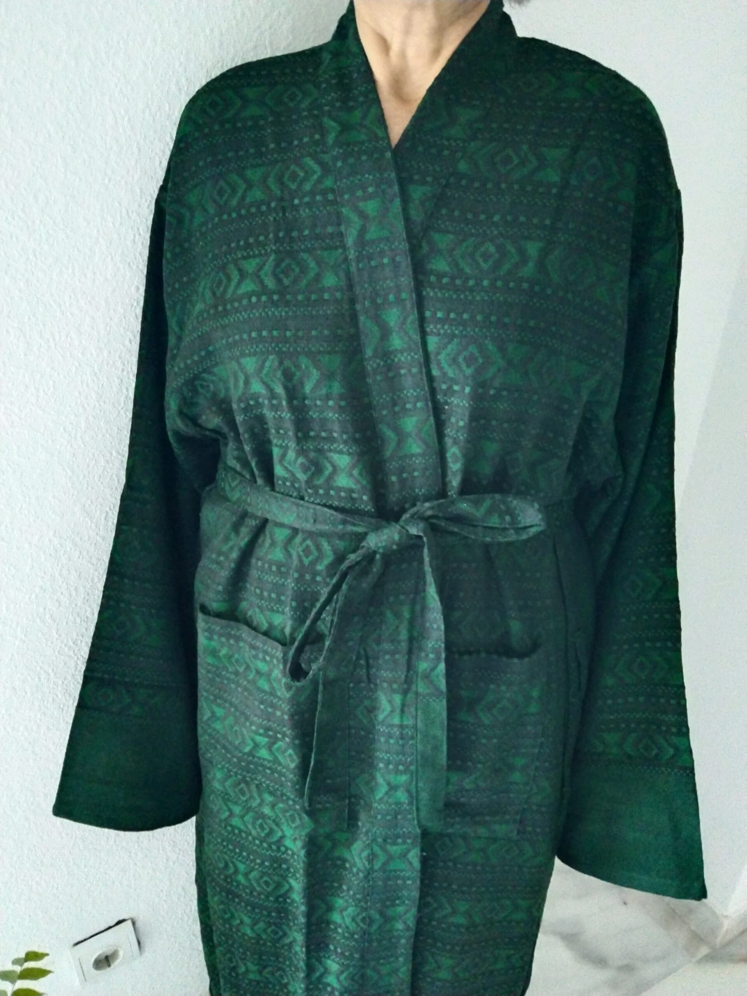 Unisex Woolen Robe,mens Robes,Wool Blended Robe, Loungewear,resort Wear,boho Robe, Christmas Gift,gifts For Him,gifts For Her 11 Unisex Woolen Robe,mens Robes,Wool Blended Robe, Loungewear,resort Wear,boho Robe, Christmas Gift,gifts For Him,gifts For Her - Image 9