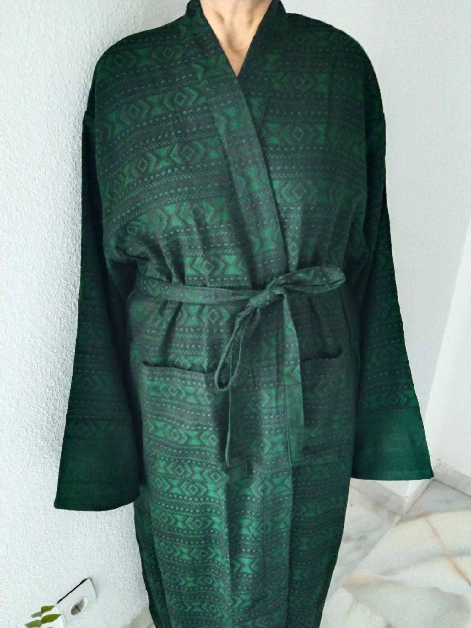 Unisex Woolen Robe,mens Robes,Wool Blended Robe, Loungewear,resort Wear,boho Robe, Christmas Gift,gifts For Him,gifts For Her 12 Unisex Woolen Robe,mens Robes,Wool Blended Robe, Loungewear,resort Wear,boho Robe, Christmas Gift,gifts For Him,gifts For Her - Image 10