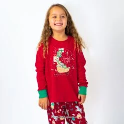 Christmas Matching Family Pajamas, Red Xmas Jammies, Holiday Family Pajamas, Secret Santa Gift, Christmas Family Pyjamas, Winter Pjs, Photo -Jewellery Paradise il fullxfull.4336677752 9wcm
