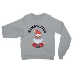 Namasleigh Sweatshirt, Yoga Santa Women's Christmas Jumper, Santa Sweatshirt, Xmas Sweatshirt, Christmas Yoga Shirt, Namaste Santa Jumper 14 Namasleigh Sweatshirt, Yoga Santa Women's Christmas Jumper, Santa Sweatshirt, Xmas Sweatshirt, Christmas Yoga Shirt, Namaste Santa Jumper -Jewellery Paradise il fullxfull.4337506812 po65
