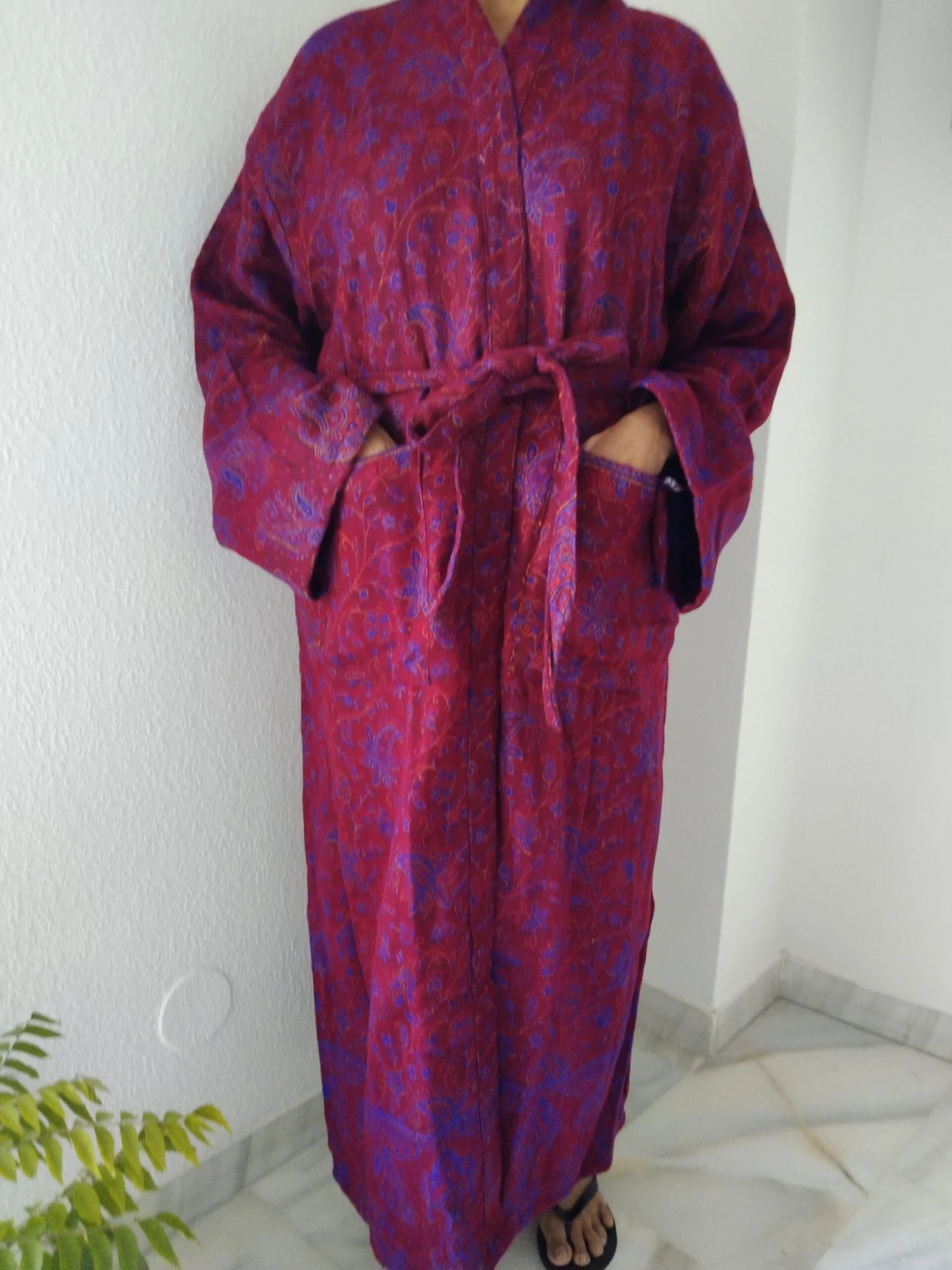 Unisex Robe,winter Robe,woolen Robe, Loungewear,resort Wear,boho Robe, Christmas Gift, Gift's For Her, Gifts For Him,resort Wear 7 Unisex Robe,winter Robe,woolen Robe, Loungewear,resort Wear,boho Robe, Christmas Gift, Gift's For Her, Gifts For Him,resort Wear - Image 5