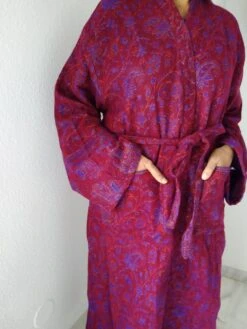 Unisex Robe,winter Robe,woolen Robe, Loungewear,resort Wear,boho Robe, Christmas Gift, Gift's For Her, Gifts For Him,resort Wear