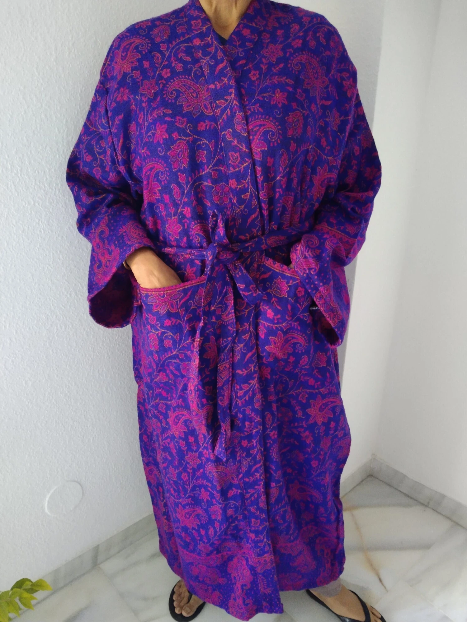Unisex Robe,wool Robe,boho Robe, Loungewear, Resort Wear,mens Robes, Christmas Gift,gifts For Her,gifts For Him 12 Unisex Robe,wool Robe,boho Robe, Loungewear, Resort Wear,mens Robes, Christmas Gift,gifts For Her,gifts For Him - Image 10