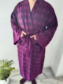 Unisex Robe,winter Robe,woolen Robe,gifts For Her, Christmas Gift,boho Robe,
