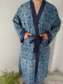 Unisex Robe,Men's Robes, Loungewear,resort Wear,gifts For Him,gifts For Her,boho Robe, Christmas Gift,boho Robe,block Print Robe -Jewellery Paradise il fullxfull.4344701184 pmka