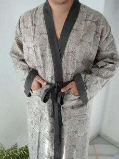 Unisex Robe,Men's Robes, Loungewear,resort Wear,gifts For Him,gifts For Her,boho Robe, Christmas Gift,boho Robe,block Print Robe -Jewellery Paradise il fullxfull.4344703632 e3j0