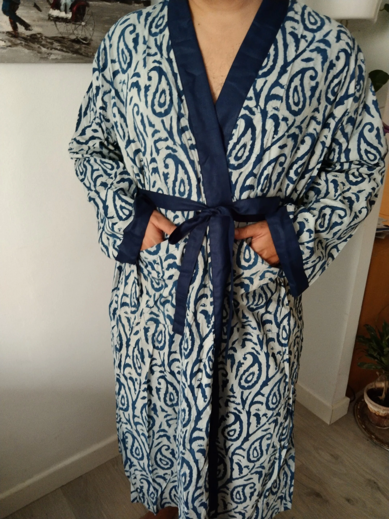 Unisex Robes,Men's Robes,resort Wear, Loungewear,gifts For Him,gifts For Her, Christmas Gift,organic Robe,boho Robe 12 Unisex Robes,Men's Robes,resort Wear, Loungewear,gifts For Him,gifts For Her, Christmas Gift,organic Robe,boho Robe - Image 10