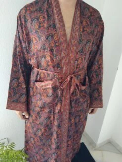 Unisex Robe,Mens Silk Blend Robe,paisley Robe, Loungewear,gifts For Him,boho Robe,gifts For Her, Christmas Gift,resort Wear -Jewellery Paradise il fullxfull.4350890080 71y1