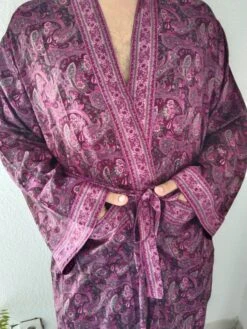 Unisex Robe,mens Silk Blend Robe, Loungewear,resort Wear,spa Robe,swim Cover Up,gifts For Him, Christmas Gift