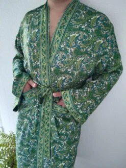Unisex Robe,men's Silk Blend Robe,resort Wear, Loungewear, Christmas Gift,gifts For Him,gifts For Her,boho Robe,spa Robe,swim Cover Up -Jewellery Paradise il fullxfull.4351008812 gjzb
