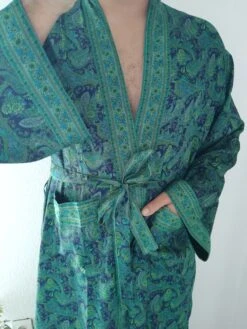 Unisex Robe,mens Silk Blend Robe, Loungewear, Resort Wear,boho Robe, Christmas Gift,spa Robe, Swim Cover Rip,gifts For Him,gifts For Her, -Jewellery Paradise il fullxfull.4351035068 oy18