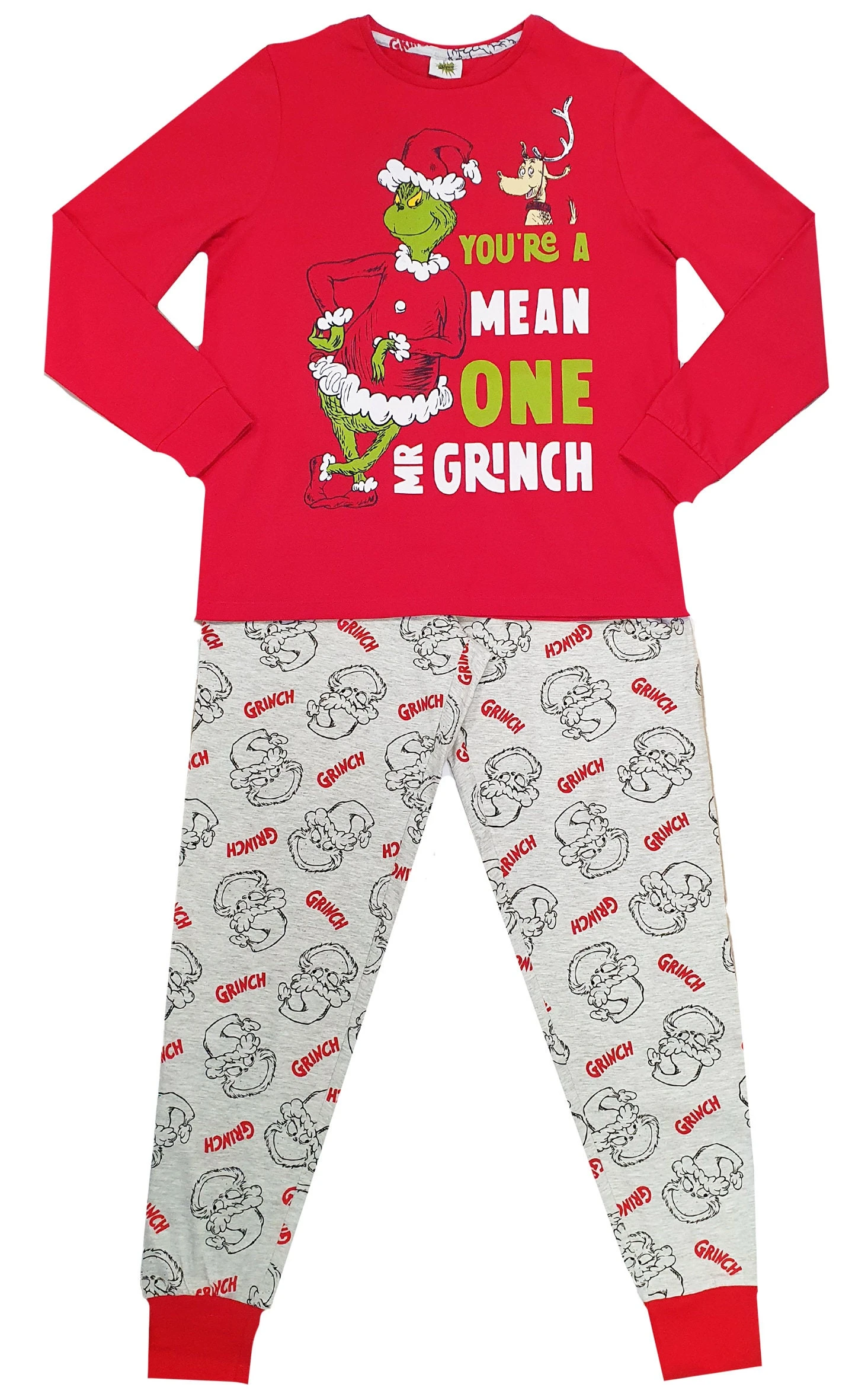 Family Matching Grinch Christmas Pyjamas 8 Family Matching Grinch Christmas Pyjamas - Image 6