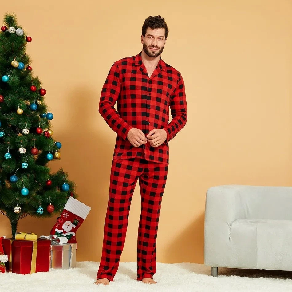 Christmas Family Pyjamas Set Dog Cat, Festive Sleepwear, Holiday Pjs, Xmas Outfits, His And Hers, Couples Matching Pajamas, Xmas Family Gift 4 Christmas Family Pyjamas Set Dog Cat, Festive Sleepwear, Holiday Pjs, Xmas Outfits, His And Hers, Couples Matching Pajamas, Xmas Family Gift - Image 2